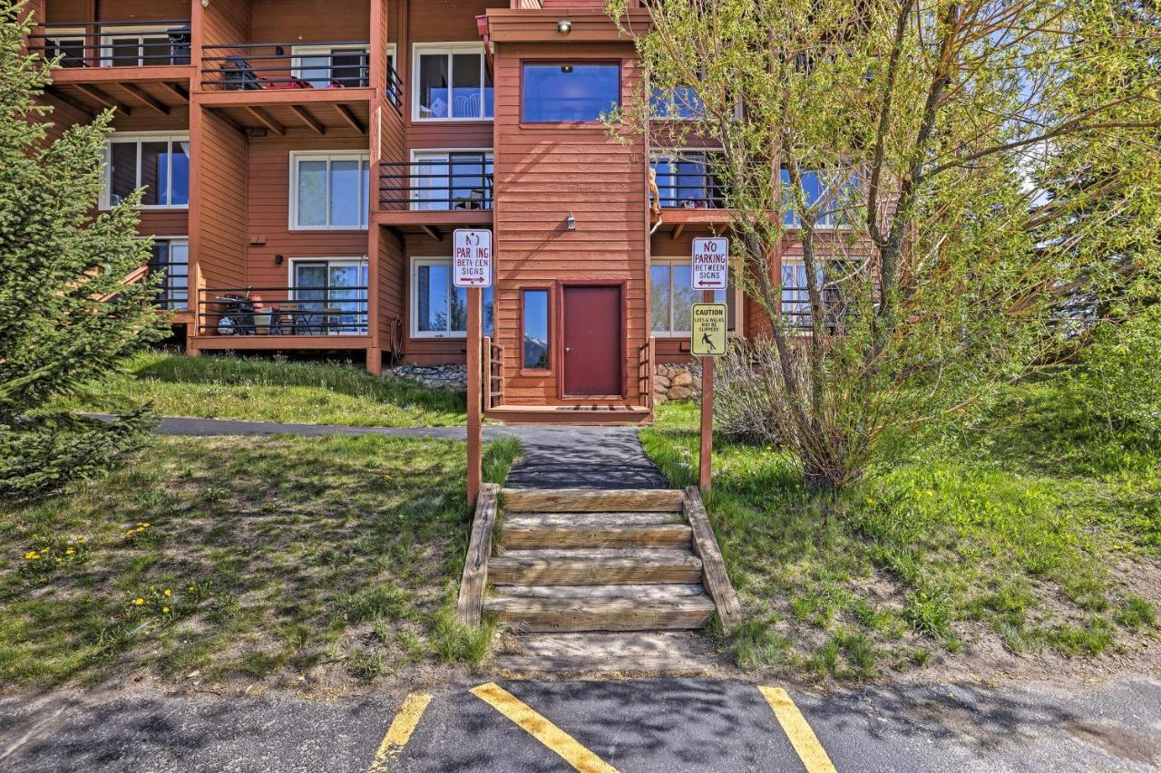 Silverthorne Condo Patio, Mtn Views, Pool Access! Bagian luar foto