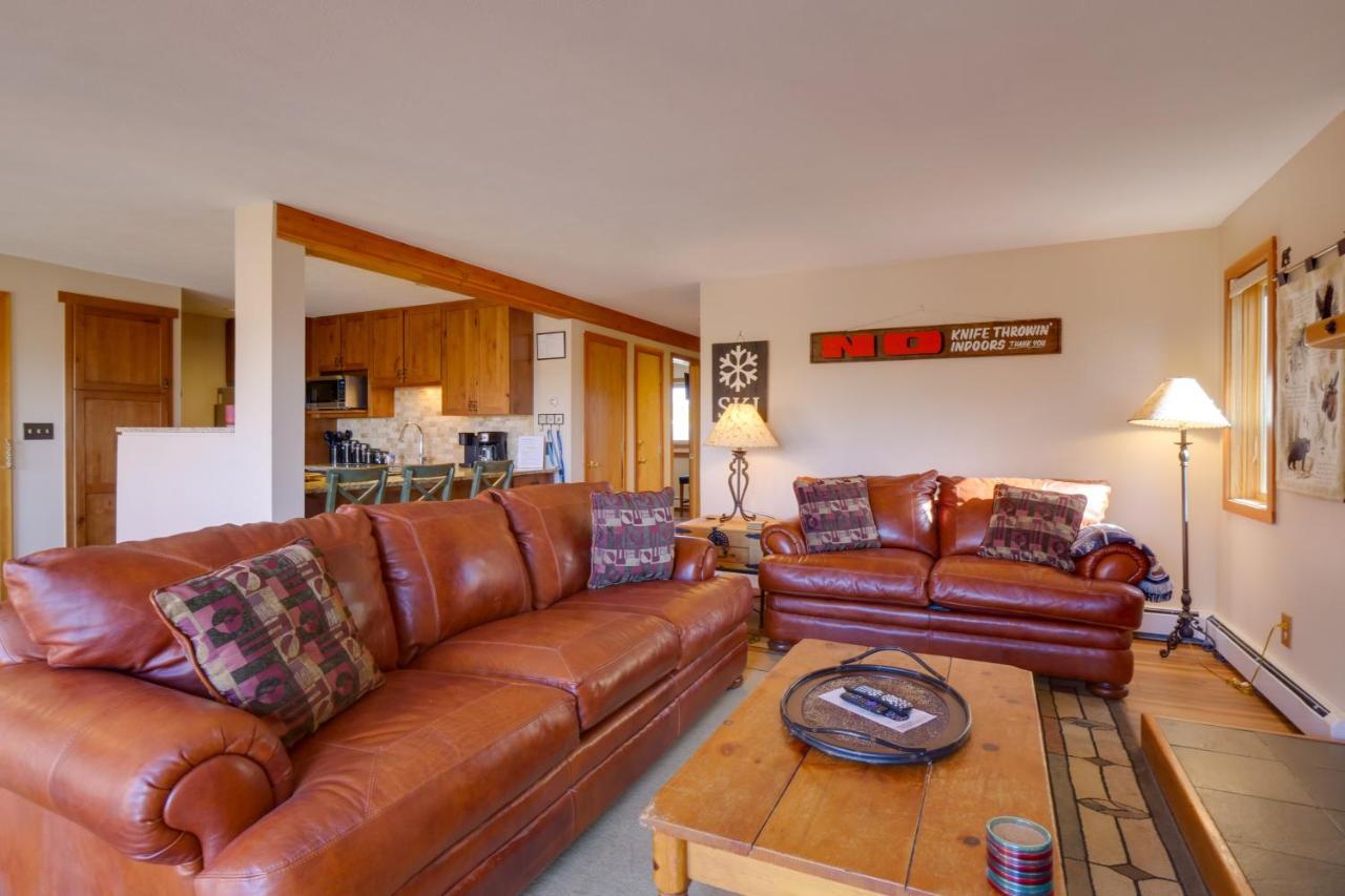 Silverthorne Condo Patio, Mtn Views, Pool Access! Bagian luar foto