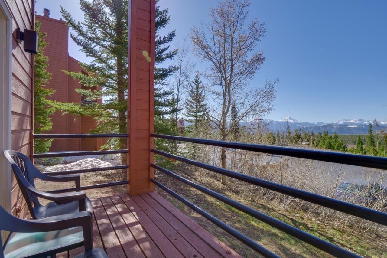 Silverthorne Condo Patio, Mtn Views, Pool Access! Bagian luar foto