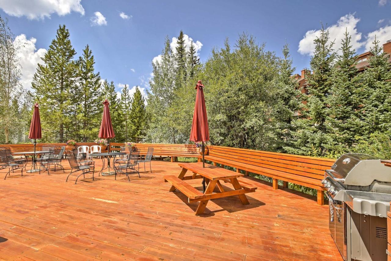 Silverthorne Condo Patio, Mtn Views, Pool Access! Bagian luar foto