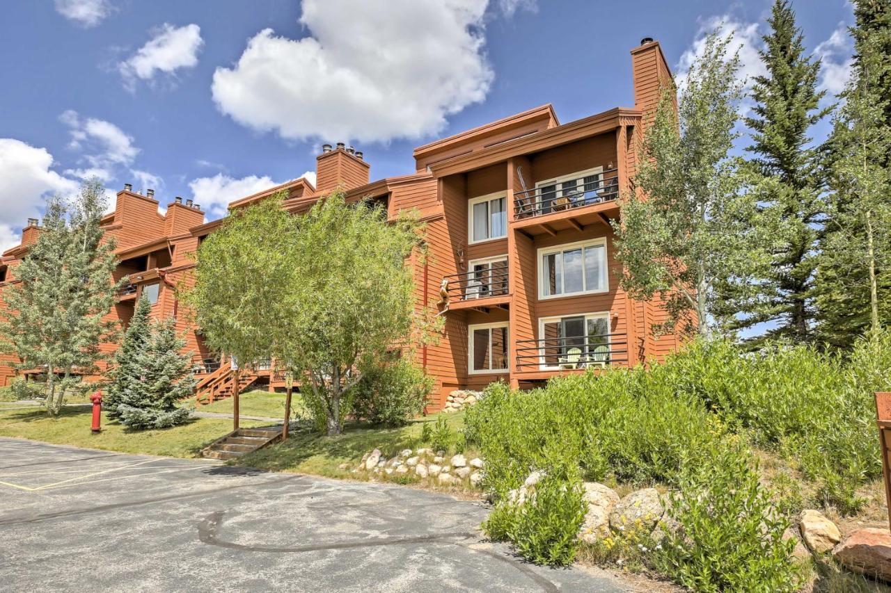 Silverthorne Condo Patio, Mtn Views, Pool Access! Bagian luar foto
